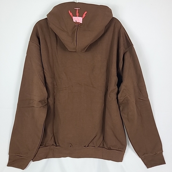 NEW Sp5der Worldwide Coffee Angel Number 555 Web Hoodie Size S - Picture 4 of 4